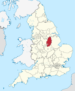 Nottinghamshire – Localizzazione