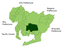 冈崎市位置图