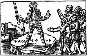 Königswahl - Bild von Olaus Magnus