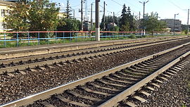 Западная платформа Депо у локомотивного депо