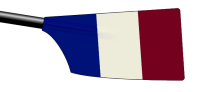 Image showing the rowing club's blade colours