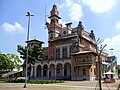 Palácio das Indústrias, destaque para o carro do Progresso