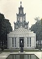 An Autochrome of the pavilion of Poland in Paris, 1925.