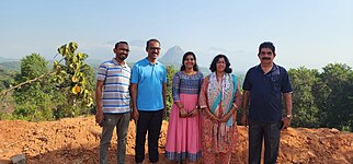 Visit to a temple at Belthangady