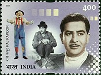 Raj Kapoor is on a 2001 stamp of India.