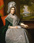 Mrs. Richard Alsop1792 huile sur toile 115,9 cm. Largeur : 61,595 cm. Smithsonian American Art Museum