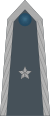 Rank insignia of chorazy of the Air Force of Poland.svg