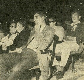ראשד חוסיין בוועידת-יסוד תנועת העולם הזה בתל אביב, 1965