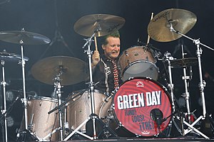 Тре Кул выступает с Green Day в 2013 году