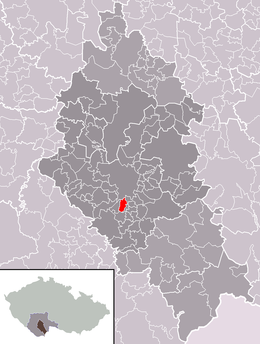 Roudné - Localizazion
