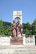 Shabash Bangladesh (escultura en la Universidad de Rajshahi)