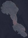 Silba szigete - űrfelvétel