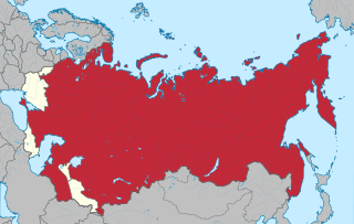 Neuvosto-Venäjän hallitsema alue loppuvuonna 1922.
