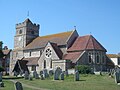 Image 4St Leonard's Church, in the town centre, has 11th-century origins. (from Seaford, East Sussex)
