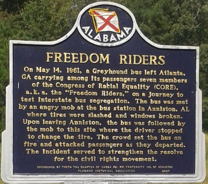 File:State historic marker detailing story of Freedom Riders (cropped).jpg