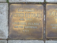 Stolperstein für Alfred Littauer in Hannover