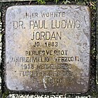 Stolperstein Dr Paul Ludwig Jordan