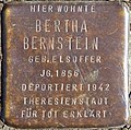 Stolperstein für Bertha Bernstein (Görresstraße 15)