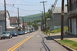 Street in Sugar Notch