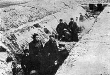 In the trenches of the Syrmian Front, December 1944 Syrmian Front.jpg