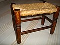 Tabouret paillé