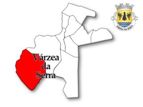Localização no município de Tarouca