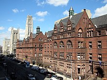 Teachers College buildings on Broadway and 120th St., looking northwest Teachers College of Columbia University - panoramio.jpg