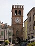 Torre dell'orologio (clock tower), Lendinara, Province of Rovigo, Veneto, Italy - 20090722.jpg