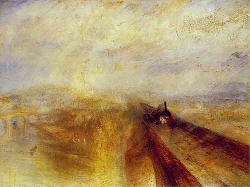 Pluie, Vapeur et Vitesse, de Turner, 1844, autre cliché.
