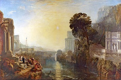 Didon construisant Carthage ou l'Ascension de l'Empire carthaginois (1815), par Turner.