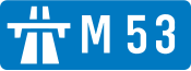 M53 motorway shield