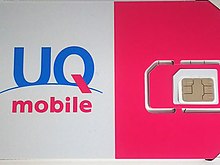 UQ mobile SIMカード