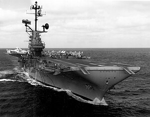 «Бон Омм Ричард» в заливе Тонкин, 2 ноября 1964