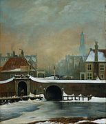 Het Raampoortje te Amsterdam, 1809, W.J. van Troostwijk, Rijksmuseum