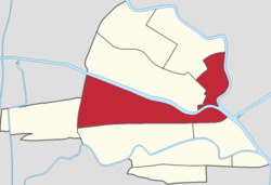 Location of Xigu Subdistrict within Hongqiao District