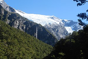 Rob-Roy-Gletscher im Februar 2016