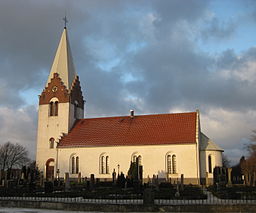 Östra Tommarps kyrka i januari 2010