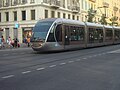 Tram on the avenue