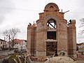 Будівництво Троїцької церкви (березень 2011 р.)