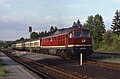 Zug von Meiningen nach Schweinfurt in Mellrichstadt mit 232 505 (1993)