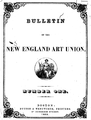 Cover of Bulletin, 1852