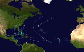imagem ilustrativa de artigo Temporada de furacões no oceano Atlântico de 1994