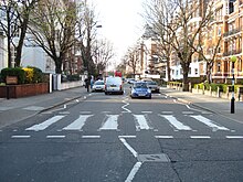 Abbey Road zebra crossing, London 2007-03-31.jpg