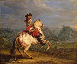 Louis XIV au siège de Besançon (tableau de van der Meulen, 1674)