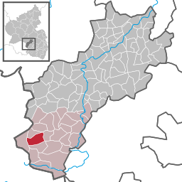 Läget för Altenkirchen i Landkreis Kusel