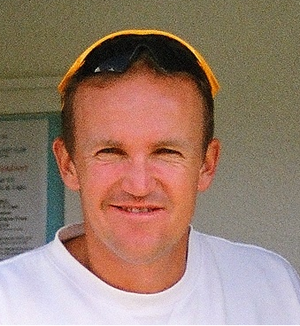 Andy Flower at the Paul Grayson Benefit Match,...