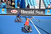 AO Wheelchair Tennis Australian Open 2015 (16212348590).jpg