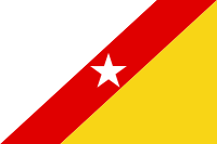 Flagge der FNLA