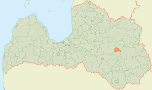 Баркавская волость на карте