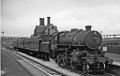 No. 43059 at Basford North on a passenger service, August 1963